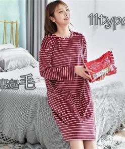 ルームワンピース 冬 パジャマ ワンピース マキシ丈ルームワンピース【F】ルームウェア レディース ルームウェア 可愛い 部屋着 ふわふわ もこも